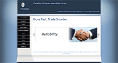 Desktop Screenshot of freedom.ca